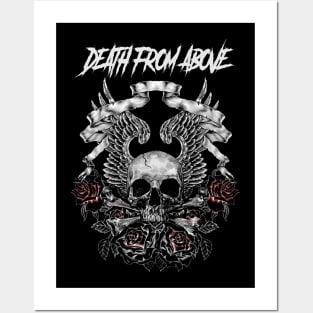 DEATH FROM ABOVE MERCH VTG Posters and Art